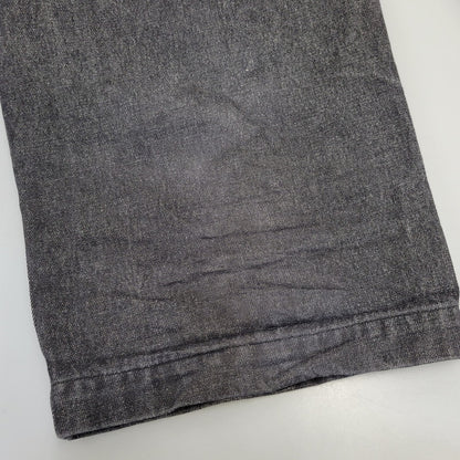 【中古品】【メンズ】 FUBU フブ BAGGY PAINTER BLACK DENIM PANTS FAM-22500 バギー ペインター ブラックデニムパンツ 153-260718-as-30-izu サイズ：34 カラー：ブラック 万代Net店