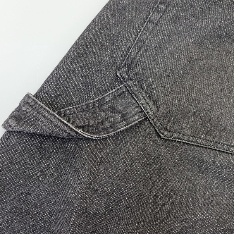 【中古品】【メンズ】 FUBU フブ BAGGY PAINTER BLACK DENIM PANTS FAM-22500 バギー ペインター ブラックデニムパンツ 153-260718-as-30-izu サイズ：34 カラー：ブラック 万代Net店