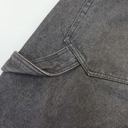 【中古品】【メンズ】 FUBU フブ BAGGY PAINTER BLACK DENIM PANTS FAM-22500 バギー ペインター ブラックデニムパンツ 153-260718-as-30-izu サイズ：34 カラー：ブラック 万代Net店