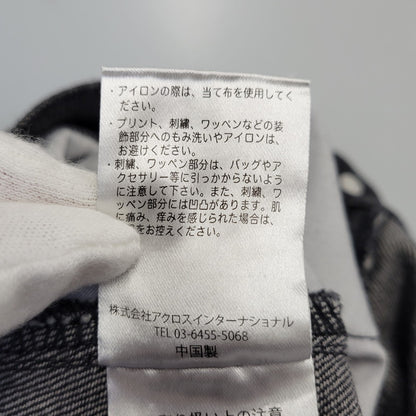 【中古品】【メンズ】 FUBU フブ BAGGY PAINTER BLACK DENIM PANTS FAM-22500 バギー ペインター ブラックデニムパンツ 153-260718-as-30-izu サイズ：34 カラー：ブラック 万代Net店