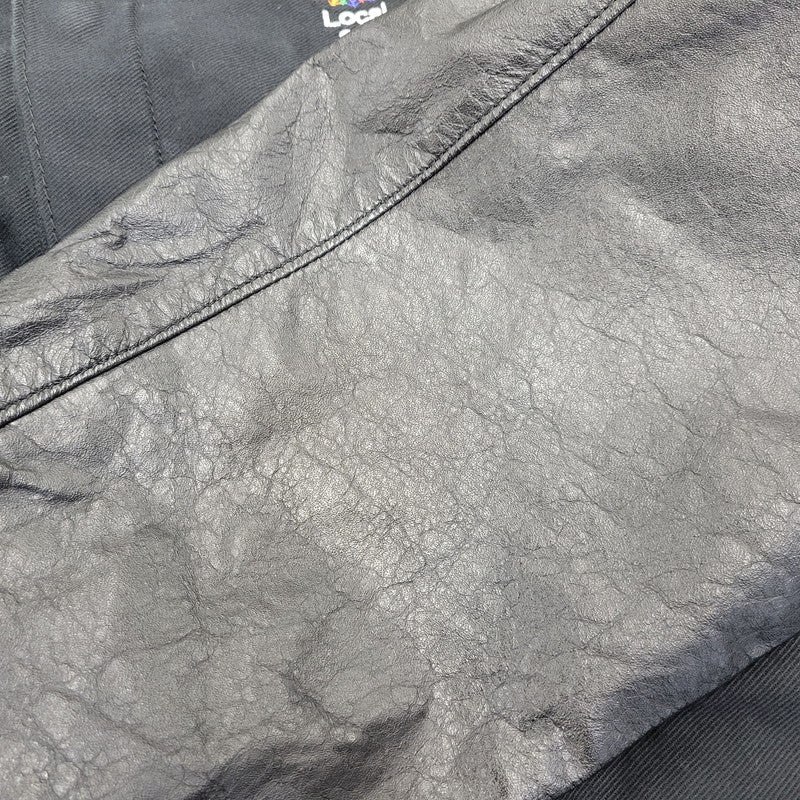【中古品】【メンズ】 CUSTOM PROMOTIONS カスタムプロモーションズ STADIUM JACKET スタジアムジャケット スタジャン USA製 146-260718-as-28-izu サイズ：XL カラー：ブラック 万代Net店