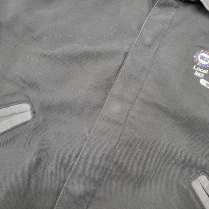 【中古品】【メンズ】 CUSTOM PROMOTIONS カスタムプロモーションズ STADIUM JACKET スタジアムジャケット スタジャン USA製 146-260718-as-28-izu サイズ：XL カラー：ブラック 万代Net店