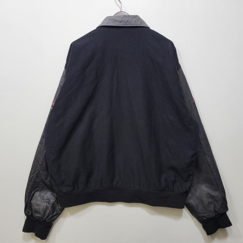 【中古品】【メンズ】 CUSTOM PROMOTIONS カスタムプロモーションズ STADIUM JACKET スタジアムジャケット スタジャン USA製 146-260718-as-28-izu サイズ：XL カラー：ブラック 万代Net店
