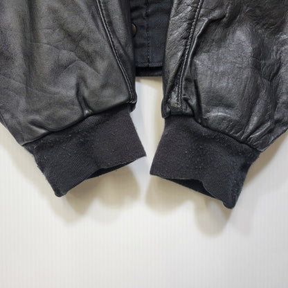 【中古品】【メンズ】 CUSTOM PROMOTIONS カスタムプロモーションズ STADIUM JACKET スタジアムジャケット スタジャン USA製 146-260718-as-28-izu サイズ：XL カラー：ブラック 万代Net店