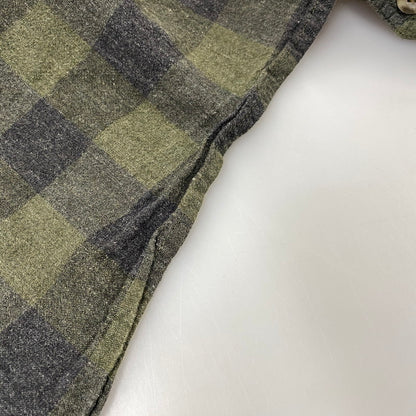 【中古品】【メンズ】 RED HEAD BRAND CO. レッドヘッド ブランドカンパニー BLOCK CHECK LS SHIRT ブロック チェック ロングスリーブ シャツ トップス 長袖 146-260717-cs-21-izu サイズ：2XL カラー：グリーン系 万代Net店