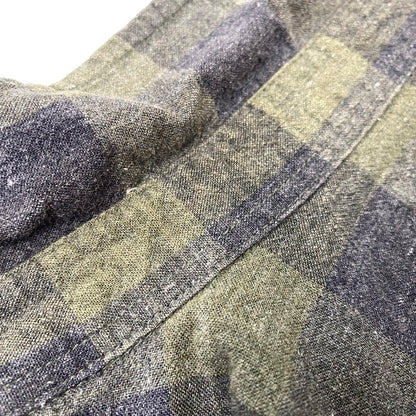 【中古品】【メンズ】 RED HEAD BRAND CO. レッドヘッド ブランドカンパニー BLOCK CHECK LS SHIRT ブロック チェック ロングスリーブ シャツ トップス 長袖 146-260717-cs-21-izu サイズ：2XL カラー：グリーン系 万代Net店