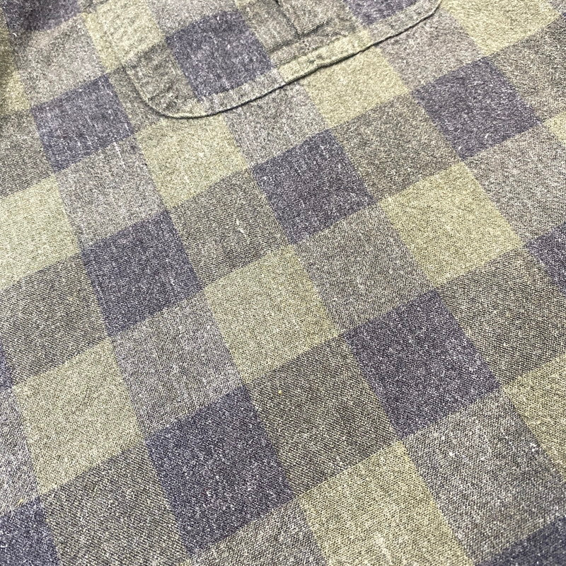【中古品】【メンズ】 RED HEAD BRAND CO. レッドヘッド ブランドカンパニー BLOCK CHECK LS SHIRT ブロック チェック ロングスリーブ シャツ トップス 長袖 146-260717-cs-21-izu サイズ：2XL カラー：グリーン系 万代Net店