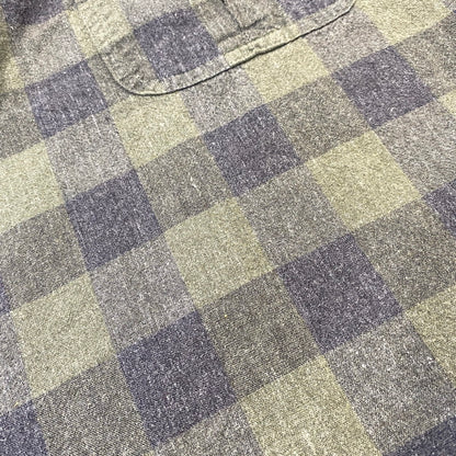 【中古品】【メンズ】 RED HEAD BRAND CO. レッドヘッド ブランドカンパニー BLOCK CHECK LS SHIRT ブロック チェック ロングスリーブ シャツ トップス 長袖 146-260717-cs-21-izu サイズ：2XL カラー：グリーン系 万代Net店