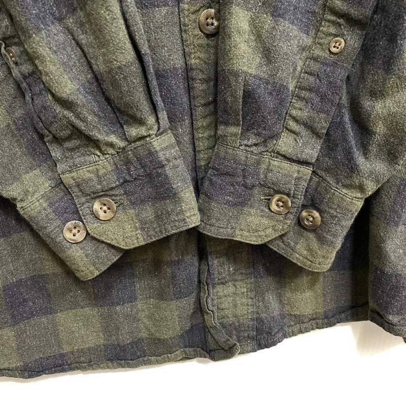 【中古品】【メンズ】 RED HEAD BRAND CO. レッドヘッド ブランドカンパニー BLOCK CHECK LS SHIRT ブロック チェック ロングスリーブ シャツ トップス 長袖 146-260717-cs-21-izu サイズ：2XL カラー：グリーン系 万代Net店