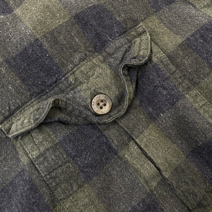 【中古品】【メンズ】 RED HEAD BRAND CO. レッドヘッド ブランドカンパニー BLOCK CHECK LS SHIRT ブロック チェック ロングスリーブ シャツ トップス 長袖 146-260717-cs-21-izu サイズ：2XL カラー：グリーン系 万代Net店
