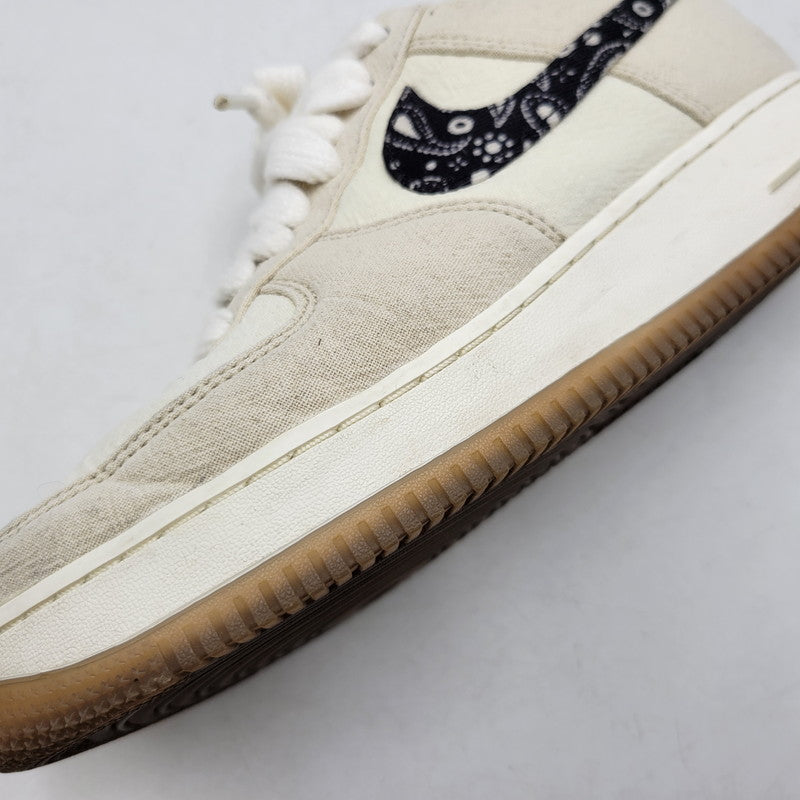 【中古品】【メンズ/レディース】 NIKE ナイキ AIR FORCE 1 07 LV8 DJ4631-200 エアフォース 1 07 LV8 スニーカー シューズ 靴 160-260715-as-18-izu サイズ：26cm カラー：RATTAN/BLACK-RATTAN-PALE IVORY 万代Net店