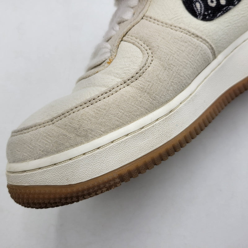 【中古品】【メンズ/レディース】 NIKE ナイキ AIR FORCE 1 07 LV8 DJ4631-200 エアフォース 1 07 LV8 スニーカー シューズ 靴 160-260715-as-18-izu サイズ：26cm カラー：RATTAN/BLACK-RATTAN-PALE IVORY 万代Net店