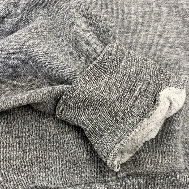 【中古品】【メンズ】 SPORTSWEAR スポーツウェア HOODED SWEATSHIRT フーデッド スウェットシャツ パーカー USA製 金タグ 無地 146-260725-as-09-izu サイズ：L カラー：グレー 万代Net店