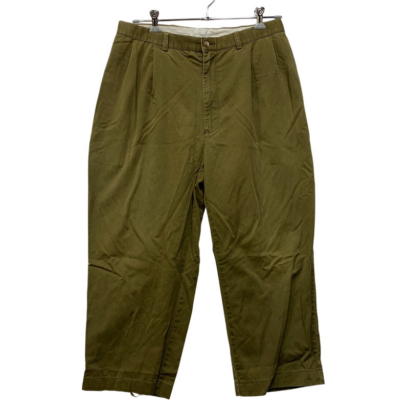 【現状渡し品】【メンズ】 RALPH LAUREN ラルフローレン 2-TUCK POLO CHINO PANTS 2タック ポロ チノパンツ 157-260725-as-12-izu サイズ：40×30 カラー：カーキ 万代Net店