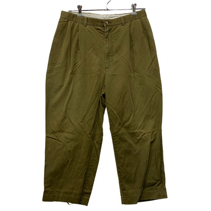 【現状渡し品】【メンズ】 RALPH LAUREN ラルフローレン 2-TUCK POLO CHINO PANTS 2タック ポロ チノパンツ 157-260725-as-12-izu サイズ：40×30 カラー：カーキ 万代Net店