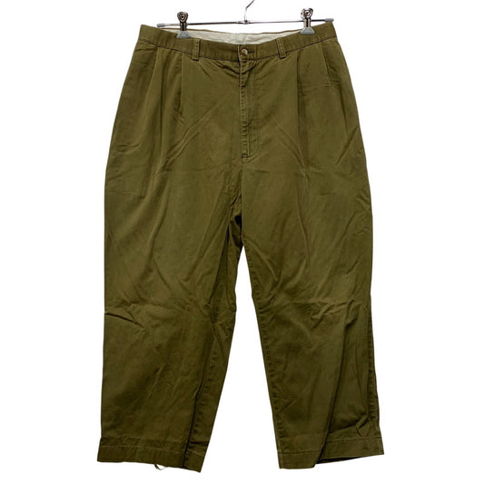 【現状渡し品】【メンズ】 RALPH LAUREN ラルフローレン 2-TUCK POLO CHINO PANTS 2タック ポロ チノパンツ 157-260725-as-12-izu サイズ：40×30 カラー：カーキ 万代Net店