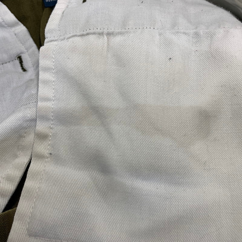 【現状渡し品】【メンズ】 RALPH LAUREN ラルフローレン 2-TUCK POLO CHINO PANTS 2タック ポロ チノパンツ 157-260725-as-12-izu サイズ：40×30 カラー：カーキ 万代Net店