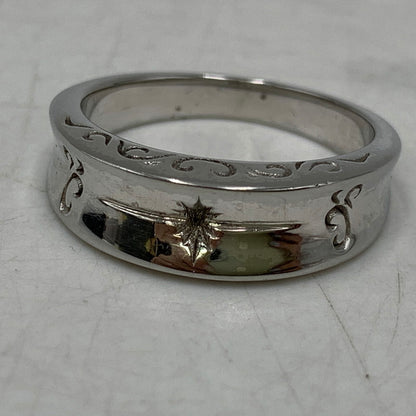 【中古品】【メンズ/レディース】 SAAD サード SUS 316 L SUNSYMBOL ARABESQUE RING サンシンボル アラベスク リング 指輪 アクセサリー 191-260721-cs-18-izu サイズ：19号 カラー：シルバー 万代Net店