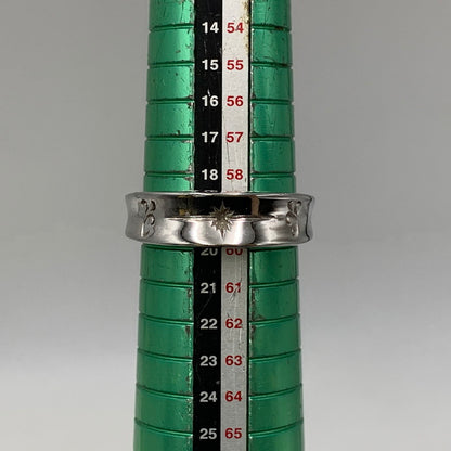 【中古品】【メンズ/レディース】 SAAD サード SUS 316 L SUNSYMBOL ARABESQUE RING サンシンボル アラベスク リング 指輪 アクセサリー 191-260721-cs-18-izu サイズ：19号 カラー：シルバー 万代Net店