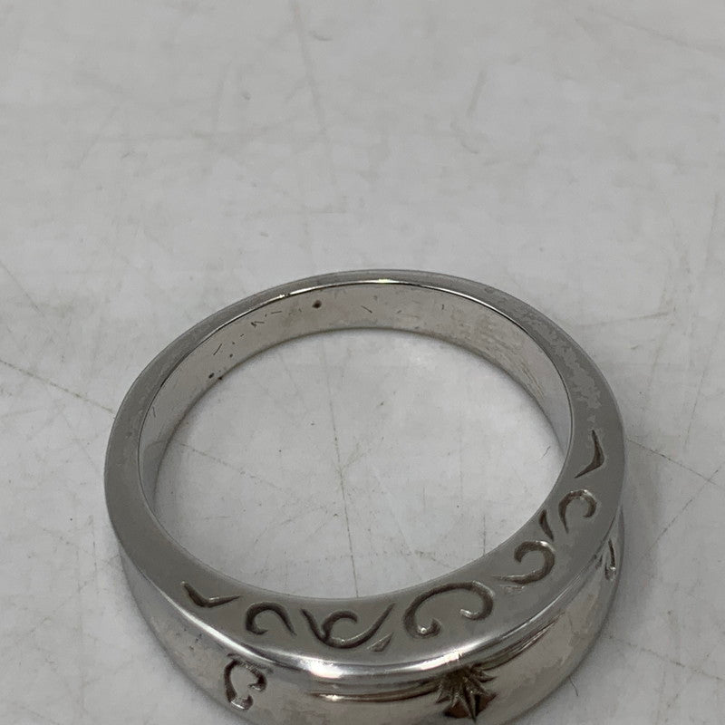 【中古品】【メンズ/レディース】 SAAD サード SUS 316 L SUNSYMBOL ARABESQUE RING サンシンボル アラベスク リング 指輪 アクセサリー 191-260721-cs-18-izu サイズ：19号 カラー：シルバー 万代Net店