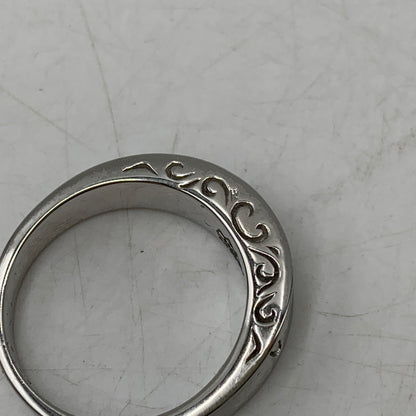 【中古品】【メンズ/レディース】 SAAD サード SUS 316 L SUNSYMBOL ARABESQUE RING サンシンボル アラベスク リング 指輪 アクセサリー 191-260721-cs-18-izu サイズ：19号 カラー：シルバー 万代Net店
