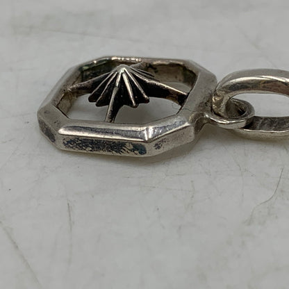 【中古品】【メンズ/レディース】 SAAD サード 925 SUNSYMBOL SQUARE PENDANT TOP サンシンボル スクエア ペンダント トップ アクセサリー 191-260721-cs-19-izu カラー：シルバー 万代Net店