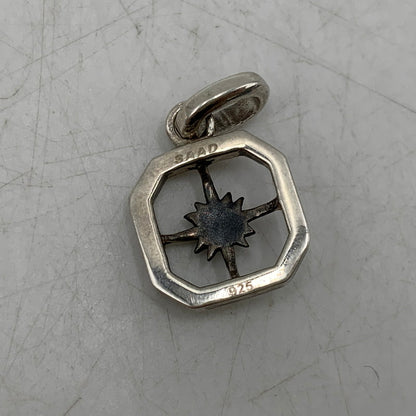 【中古品】【メンズ/レディース】 SAAD サード 925 SUNSYMBOL SQUARE PENDANT TOP サンシンボル スクエア ペンダント トップ アクセサリー 191-260721-cs-19-izu カラー：シルバー 万代Net店