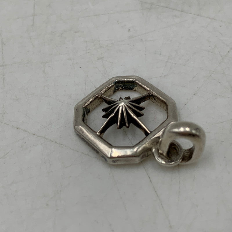 【中古品】【メンズ/レディース】 SAAD サード 925 SUNSYMBOL SQUARE PENDANT TOP サンシンボル スクエア ペンダント トップ アクセサリー 191-260721-cs-19-izu カラー：シルバー 万代Net店