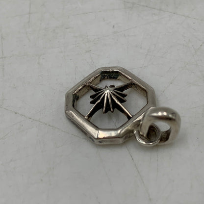 【中古品】【メンズ/レディース】 SAAD サード 925 SUNSYMBOL SQUARE PENDANT TOP サンシンボル スクエア ペンダント トップ アクセサリー 191-260721-cs-19-izu カラー：シルバー 万代Net店