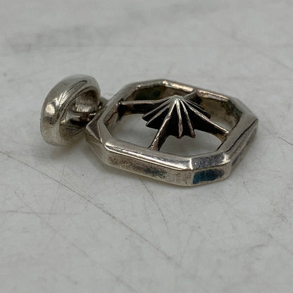 【中古品】【メンズ/レディース】 SAAD サード 925 SUNSYMBOL SQUARE PENDANT TOP サンシンボル スクエア ペンダント トップ アクセサリー 191-260721-cs-19-izu カラー：シルバー 万代Net店