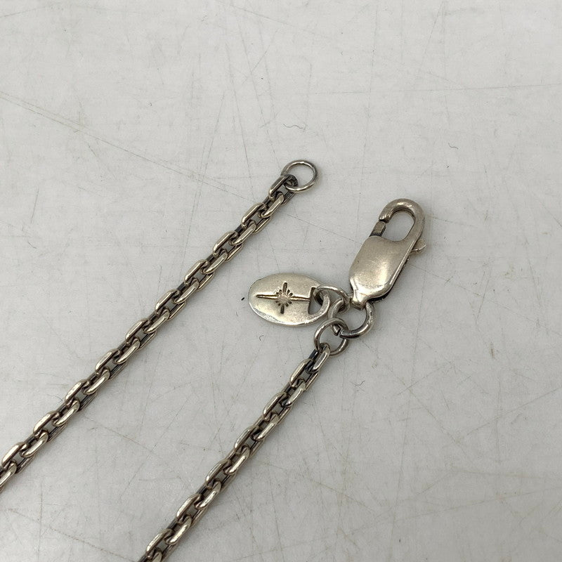 【中古品】【メンズ/レディース】 SAAD サード 925 AZUKI CHAIN NECKLACE アズキ チェーン ネックレス アクセサリー 191-260721-cs-20-izu カラー：シルバー 万代Net店