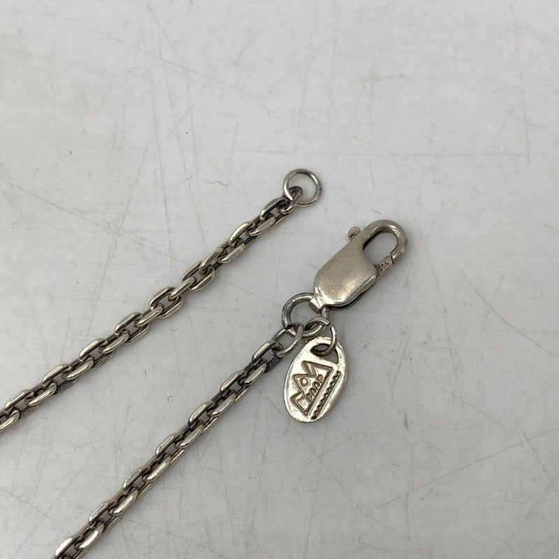 【中古品】【メンズ/レディース】 SAAD サード 925 AZUKI CHAIN NECKLACE アズキ チェーン ネックレス アクセサリー 191-260721-cs-20-izu カラー：シルバー 万代Net店