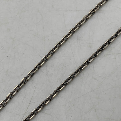 【中古品】【メンズ/レディース】 SAAD サード 925 AZUKI CHAIN NECKLACE アズキ チェーン ネックレス アクセサリー 191-260721-cs-20-izu カラー：シルバー 万代Net店