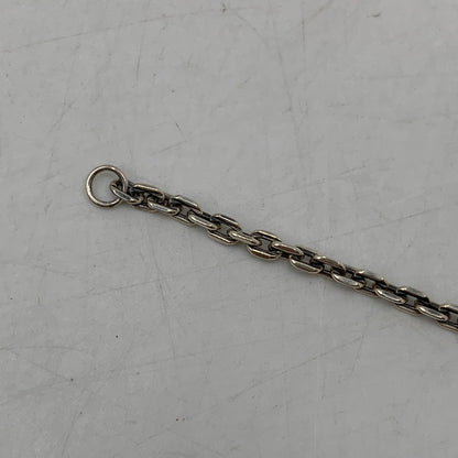【中古品】【メンズ/レディース】 SAAD サード 925 AZUKI CHAIN NECKLACE アズキ チェーン ネックレス アクセサリー 191-260721-cs-20-izu カラー：シルバー 万代Net店