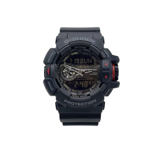 【中古品】【メンズ/レディース】 G-SHOCK ジーショック GA-400 SERIES GA-400 アナデジ クォーツ 腕時計 196-260721-as-08-izu サイズ：55 × 51.9 × 18.3 mm カラー：ブラック 万代Net店
