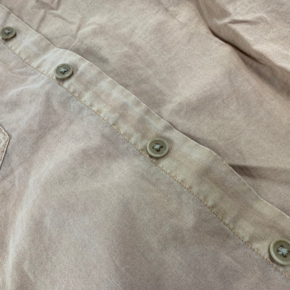 【中古品】【メンズ】 RRL ダブルアールエル MILITARY SS SHIRT ミリタリー ショートスリーブ シャツ トップス 半袖 145-260715-ya-01-izu サイズ：M カラー：キャメル 万代Net店