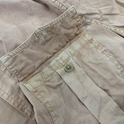 【中古品】【メンズ】 RRL ダブルアールエル MILITARY SS SHIRT ミリタリー ショートスリーブ シャツ トップス 半袖 145-260715-ya-01-izu サイズ：M カラー：キャメル 万代Net店