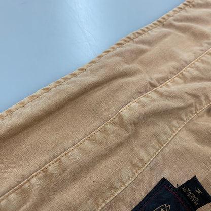 【中古品】【メンズ】 RRL ダブルアールエル MILITARY SS SHIRT ミリタリー ショートスリーブ シャツ トップス 半袖 145-260715-ya-01-izu サイズ：M カラー：キャメル 万代Net店