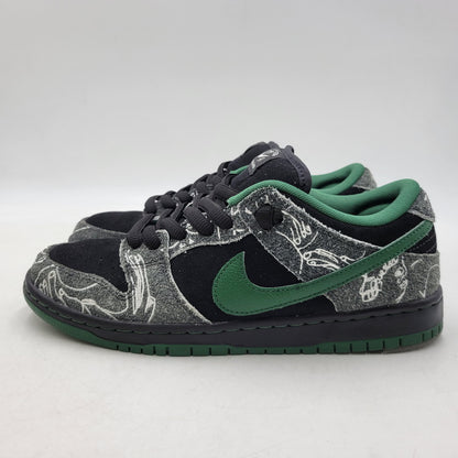 【中古品】【メンズ】 NIKE SB ナイキエスビー ×THERE SKATEBOARDS ゼア スケートボード HF7743-001 DUNK LOW PRO ダンク ロー プロ スニーカー 靴 160-260716-kh-23-izu サイズ：26.5 カラー：BLACK/GORGE GREEN-WHITE 万代Net店