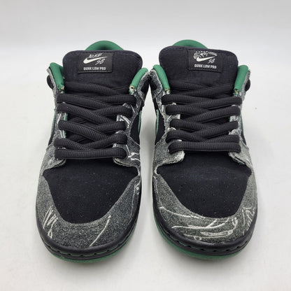 【中古品】【メンズ】 NIKE SB ナイキエスビー ×THERE SKATEBOARDS ゼア スケートボード HF7743-001 DUNK LOW PRO ダンク ロー プロ スニーカー 靴 160-260716-kh-23-izu サイズ：26.5 カラー：BLACK/GORGE GREEN-WHITE 万代Net店