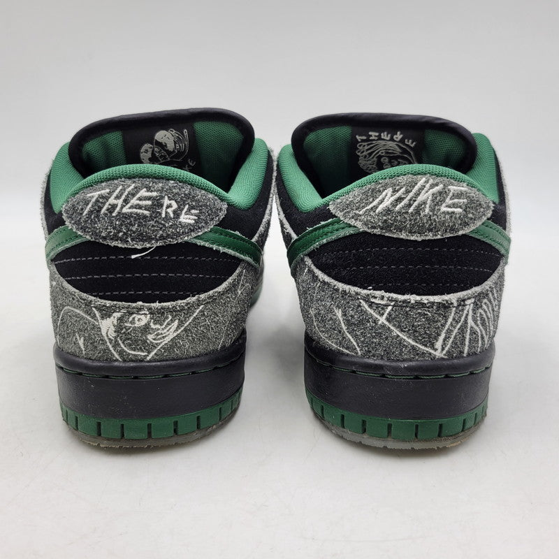 【中古品】【メンズ】 NIKE SB ナイキエスビー ×THERE SKATEBOARDS ゼア スケートボード HF7743-001 DUNK LOW PRO ダンク ロー プロ スニーカー 靴 160-260716-kh-23-izu サイズ：26.5 カラー：BLACK/GORGE GREEN-WHITE 万代Net店