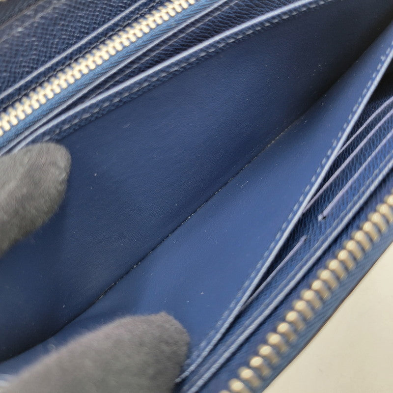 【中古品】【メンズ/レディース】 LOUIS VUITTON ルイ・ヴィトン M61873 エピ ジッピーウォレット アンディゴブルー 長財布 179-260716-kh-17-izu カラー：ネイビー系 万代Net店