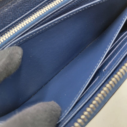 【中古品】【メンズ/レディース】 LOUIS VUITTON ルイ・ヴィトン M61873 エピ ジッピーウォレット アンディゴブルー 長財布 179-260716-kh-17-izu カラー：ネイビー系 万代Net店