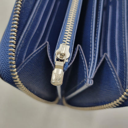【中古品】【メンズ/レディース】 LOUIS VUITTON ルイ・ヴィトン M61873 エピ ジッピーウォレット アンディゴブルー 長財布 179-260716-kh-17-izu カラー：ネイビー系 万代Net店