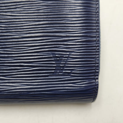 【中古品】【メンズ/レディース】 LOUIS VUITTON ルイ・ヴィトン M61873 エピ ジッピーウォレット アンディゴブルー 長財布 179-260716-kh-17-izu カラー：ネイビー系 万代Net店