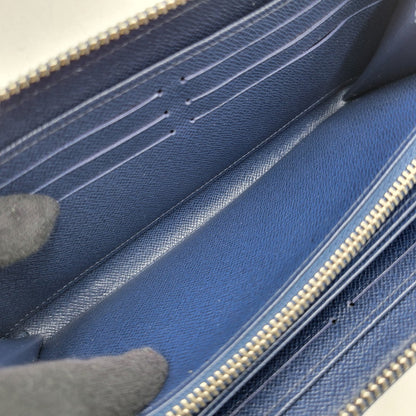 【中古品】【メンズ/レディース】 LOUIS VUITTON ルイ・ヴィトン M61873 エピ ジッピーウォレット アンディゴブルー 長財布 179-260716-kh-17-izu カラー：ネイビー系 万代Net店