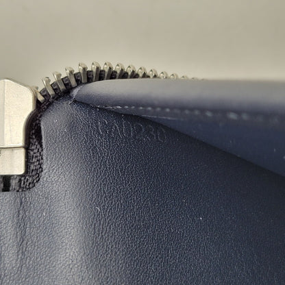 【中古品】【メンズ/レディース】 LOUIS VUITTON ルイ・ヴィトン N63549 CA0230 ダミエアンフィニ ヴェルティカル 長財布 179-260716-kh-18-izu カラー：ネイビー系 万代Net店