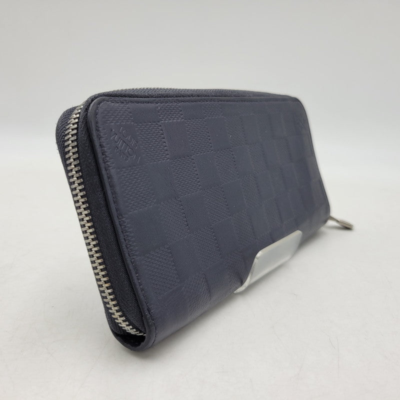 【中古品】【メンズ/レディース】 LOUIS VUITTON ルイ・ヴィトン N63549 CA0230 ダミエアンフィニ ヴェルティカル 長財布 179-260716-kh-18-izu カラー：ネイビー系 万代Net店