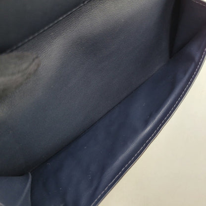 【中古品】【メンズ/レディース】 LOUIS VUITTON ルイ・ヴィトン N63549 CA0230 ダミエアンフィニ ヴェルティカル 長財布 179-260716-kh-18-izu カラー：ネイビー系 万代Net店