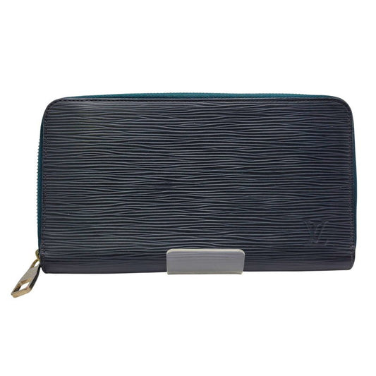 【中古品】【メンズ/レディース】 LOUIS VUITTON ルイ・ヴィトン M60665 CA0116 エピ ジッピー オーガナイザー 長財布 179-260716-kh-19-izu カラー：ネイビー系×グリーン系 万代Net店